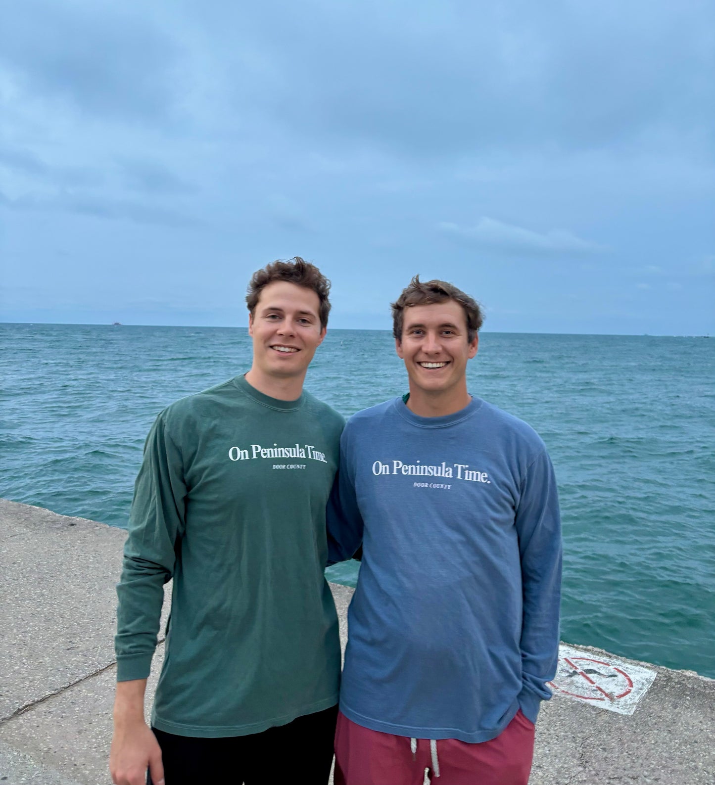 "On Peninsula Time" Unisex Longsleeve