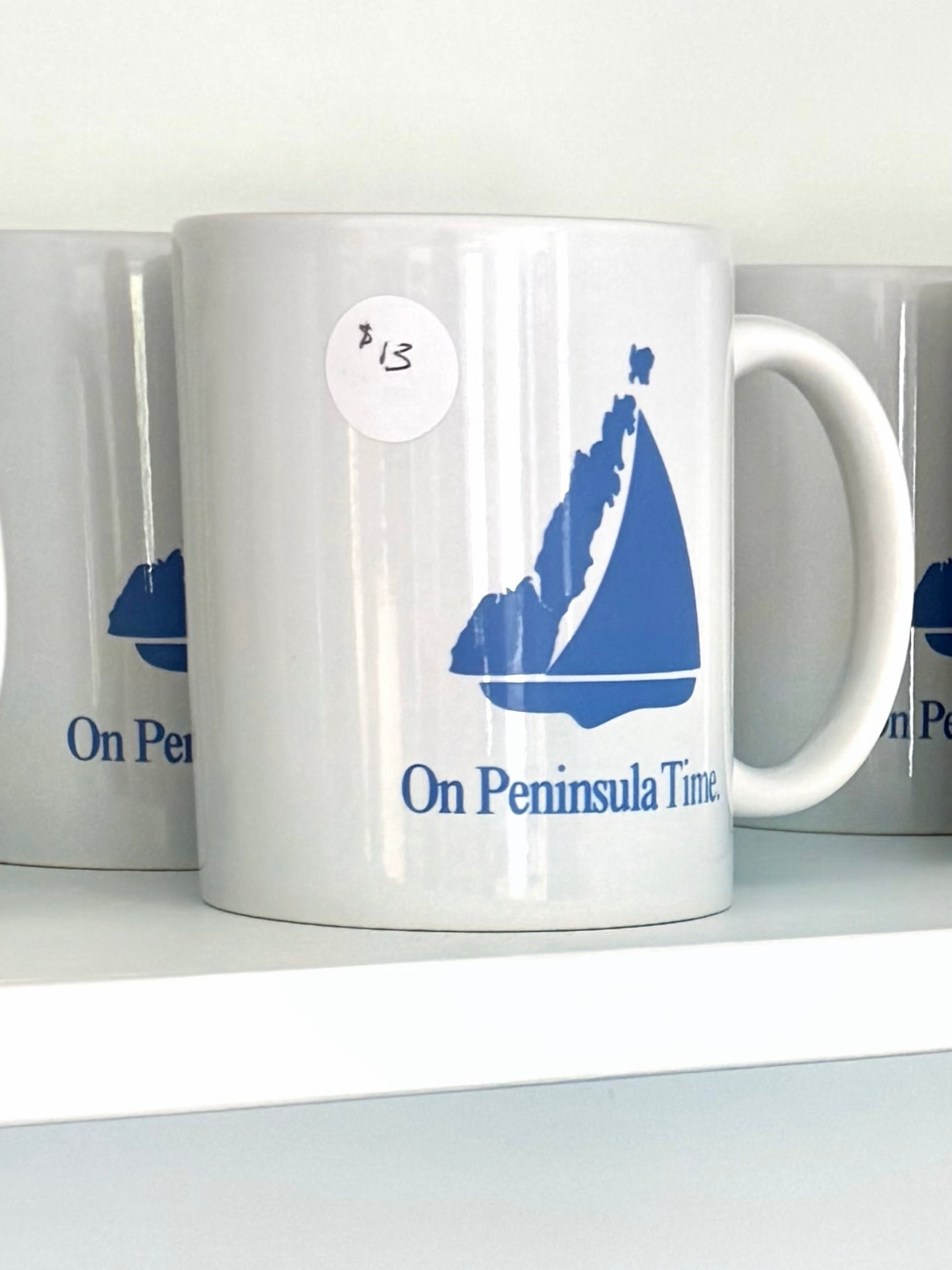 "On Peninsula Time" Mug