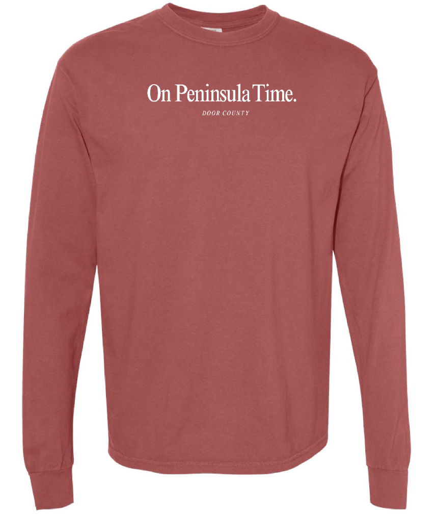 "On Peninsula Time" Unisex Longsleeve